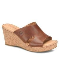 Børn - Sorine Platform Wedge Sandal - Lyst