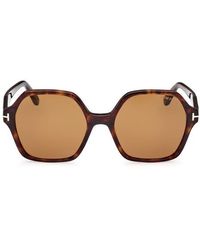 Tom Ford - Romy 56Mm Geometric Sunglasses - Lyst
