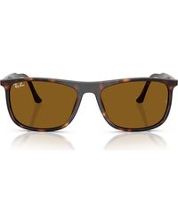 Ray-Ban - 58Mm Rectangular Sunglasses - Lyst