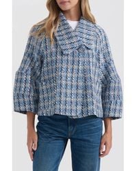 NVLT - Tweed Crop Jacket - Lyst