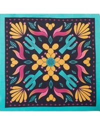 Saachi - Sun Desert Square Scarf - Lyst