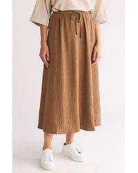 Max Studio - Textured Crop Maxi Skirt - Lyst