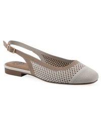 White Mountain - Bonie Slingback Flat - Lyst