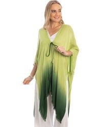 Saachi - Ombré Tie Front Ruana - Lyst