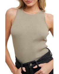 Wishlist - Ribbed Tank - Lyst