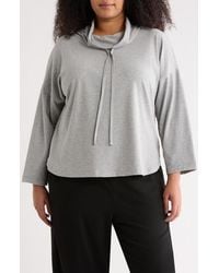 Max Studio - Funnel Neck Top - Lyst