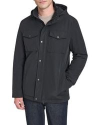 Cole Haan - Hooded Waterproof Field Jacket - Lyst