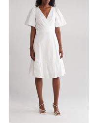 Lucy Paris - Mona Cutout Cotton Dress - Lyst