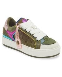 Kurt Geiger - Southbank Tag Platform Sneaker - Lyst