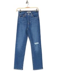 Levi's Denim Wedgie Straight Jeans In 