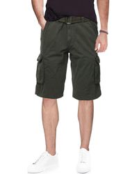 Xray Jeans - Belted Cotton Twill Cargo Shorts - Lyst