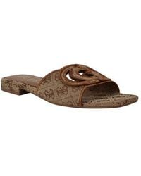 Guess - Tarishae Slide Sandal - Lyst