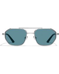 Quay - En Route 57Mm Aviator Sunglasses - Lyst