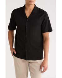 INDUSTRY REPUBLIC CLOTHING - Textured Camp Shirt - Lyst