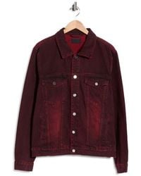 RTA - Elmer Denim Trucker Jacket - Lyst