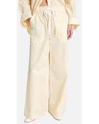 Twp - Main St Tie Waist Wide Leg Pants - Lyst