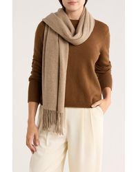 Portolano - Solid Cashmere Wrap - Lyst