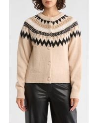 Sanctuary - Fair Isle Cardigan - Lyst