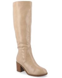 Journee Collection - Romilly Block Heel Boot - Lyst