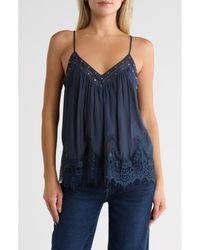 Ramy Brook - Cesca Lace Trim Camisole - Lyst