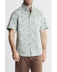 Jachs New York - Bay Stretch Oxford Short Sleeve Shirt - Lyst