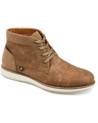 Vance Co. - Wide Cap-Toe Chukka Boots - Lyst