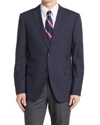 John Varvatos - Two Button Notch Lapel Blazer - Lyst