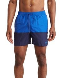 Nike - Colorblock Drawstring Volley Shorts - Lyst