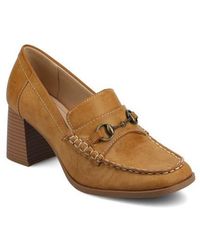 Journee Collection - Aisha Moc Toe Loafer Pump - Lyst