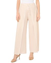 Halogen® - Tie Waist Wide Leg Pants - Lyst