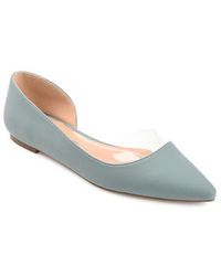 Journee Collection - Mikki Pointed Toe Flat - Lyst