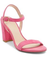 Stuart Weitzman - Dancer Block Heel Sandal - Lyst
