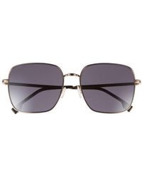 BOSS - 59Mm Square Sunglasses - Lyst