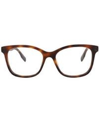 McQueen - 49Mm Square Optical Glasses - Lyst