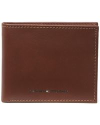 tommy hilfiger wallet tan