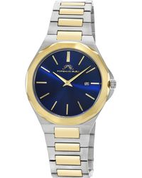 Porsamo Bleu - Alexander Two-tone Bracelet Strap Watch - Lyst