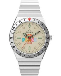 Timex - Q X Coca-Cola Unity Collection Bracelet Watch, 41Mm - Lyst