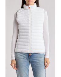 Save The Duck - Noemi Quilted Puffer Vest - Lyst