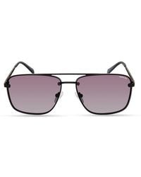 Kenneth Cole - 61Mm Navigator Sunglasses - Lyst