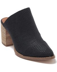 report tosh snakeskin mule