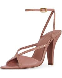 Rebecca Minkoff - Studded Ankle Strap Sandal - Lyst