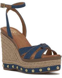 Vince Camuto - Poula Ankle Strap Espadrille Wedge Sandal - Lyst