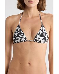 Maaji - Balmy Reversible Triangle Bikini Top - Lyst