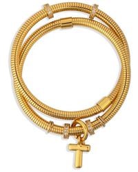 Saachi - Bubble Charm Initial Bracelet - Lyst
