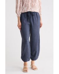 Max Studio - Drawstring Lantern Pants - Lyst