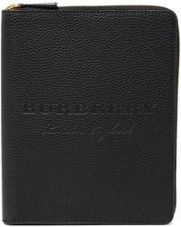 Burberry Walcott Leather Portfolio - Black
