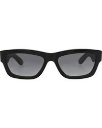 McQueen - 56Mm Square Sunglasses - Lyst