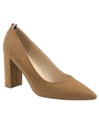 Tommy Hilfiger - Faux Suede Abilene Pumps - Lyst