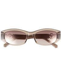 Guess - 54Mm Oval Sunglasses - Lyst