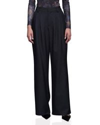Avec Les Filles - High Waist Wide Leg Pants - Lyst
